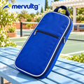 mervultg™ Double Rally Pickleball Paddle Sleeve — Two-Paddle Padded Organizer with Divider